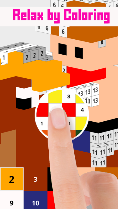 Pixie Art 2D 3D Coloring Screenshots