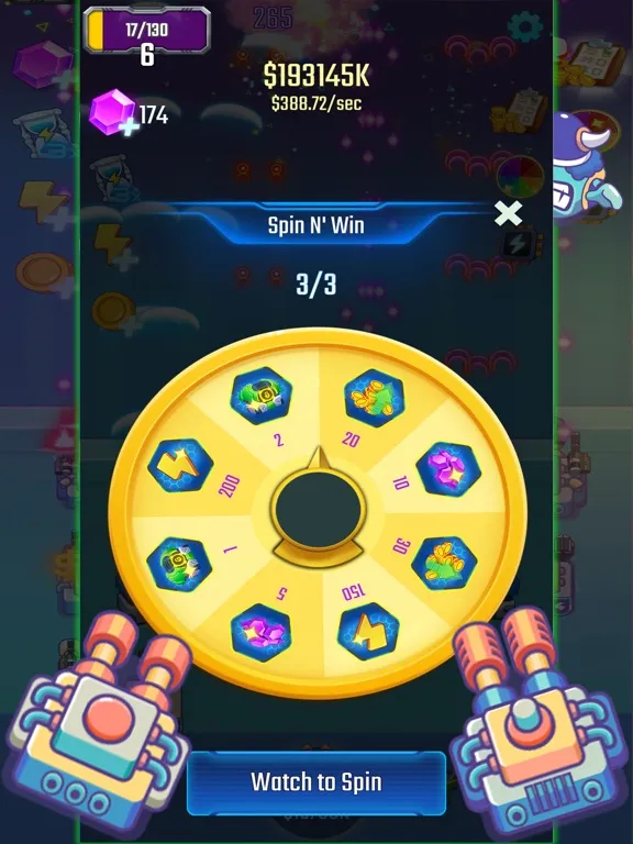 Tank Merge IO iPad  스크린샷