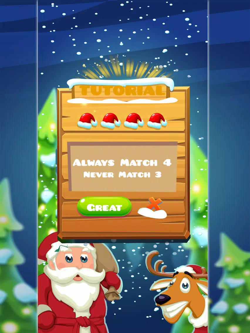 Capturas de pantalla de Christmas Swipe Sweeper Match iPad 