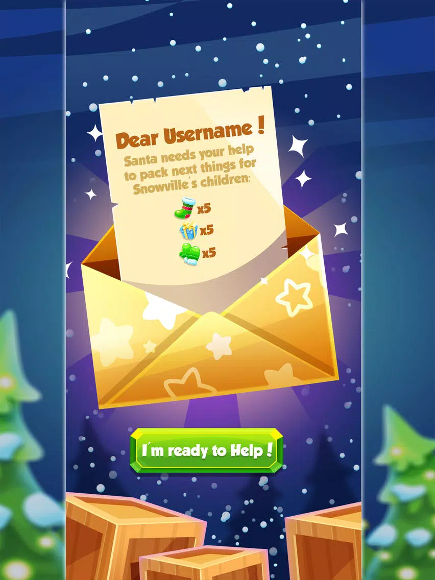 Capturas de pantalla de Christmas Swipe Sweeper Match iPad 