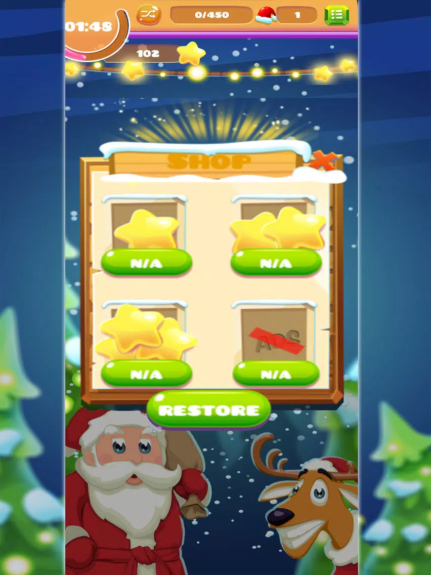 Capturas de pantalla de Christmas Swipe Sweeper Match iPad 