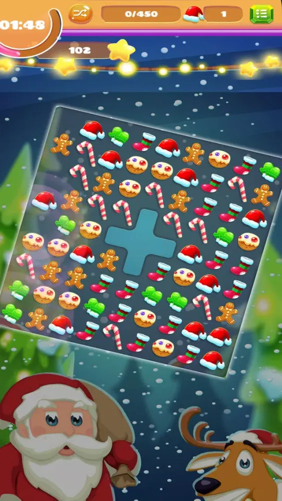 Christmas Swipe Sweeper Match スクリーンショット