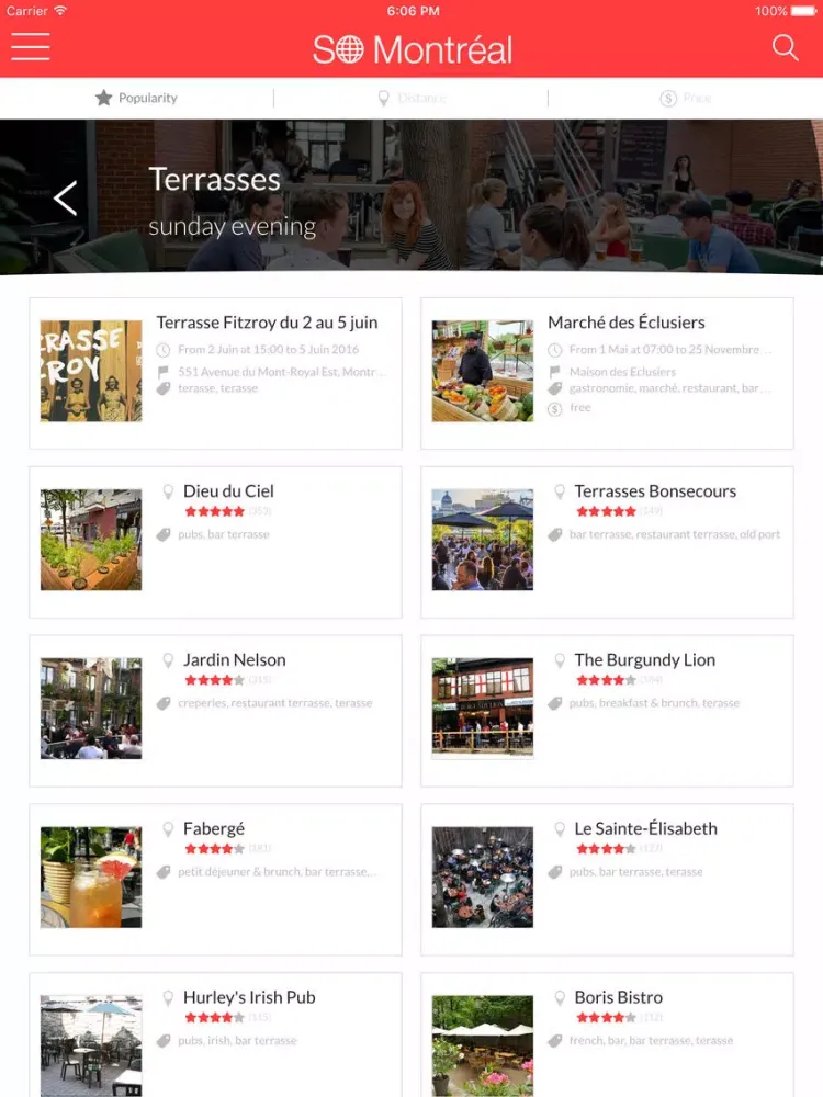 Скриншоты So Montréal – What to do in Montreal? iPad 