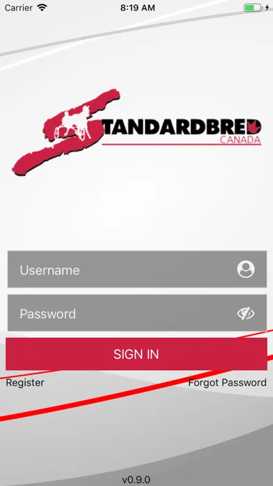 Standardbred Canada Mobile Screenshots