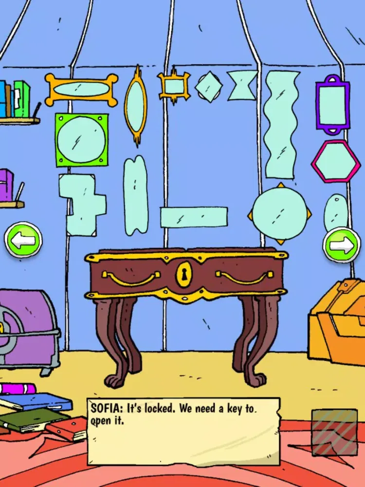 Capturas de pantalla de Together Tales: Circus of Mirrors - Magic Mirror iPad 