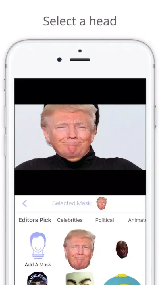 تصاویر Headswitch - put any head into any video