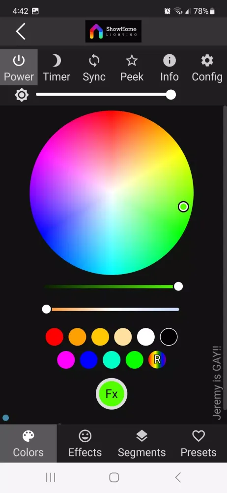 ShowHome Lighting Screenshots