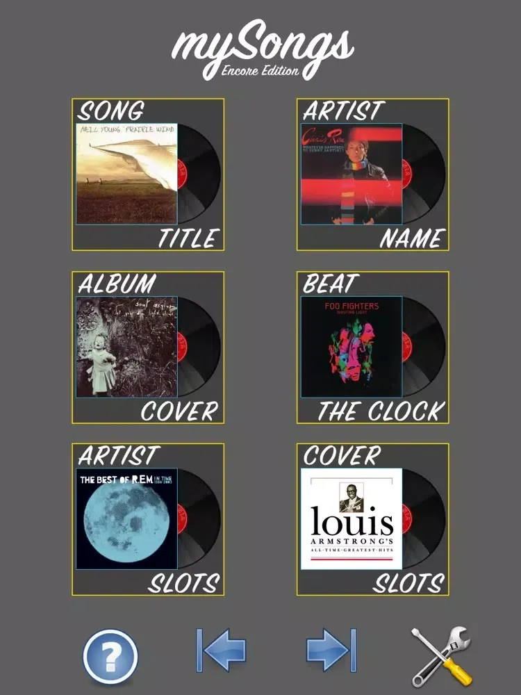تصاویر mySongs Encore Edition iPad 