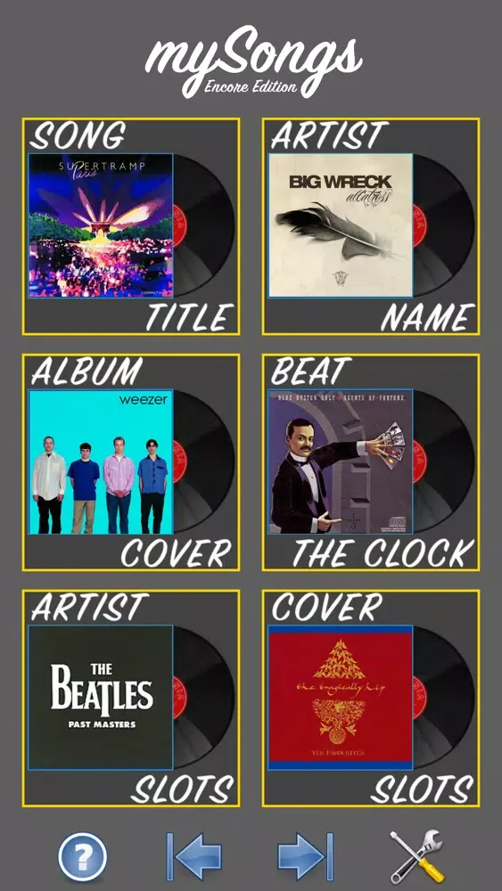 تصاویر mySongs Encore Edition