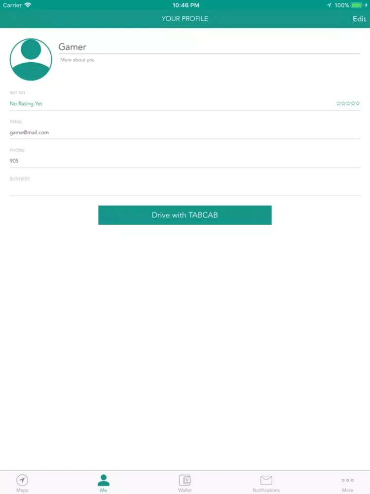 Скриншоты TabCab Inc iPad 