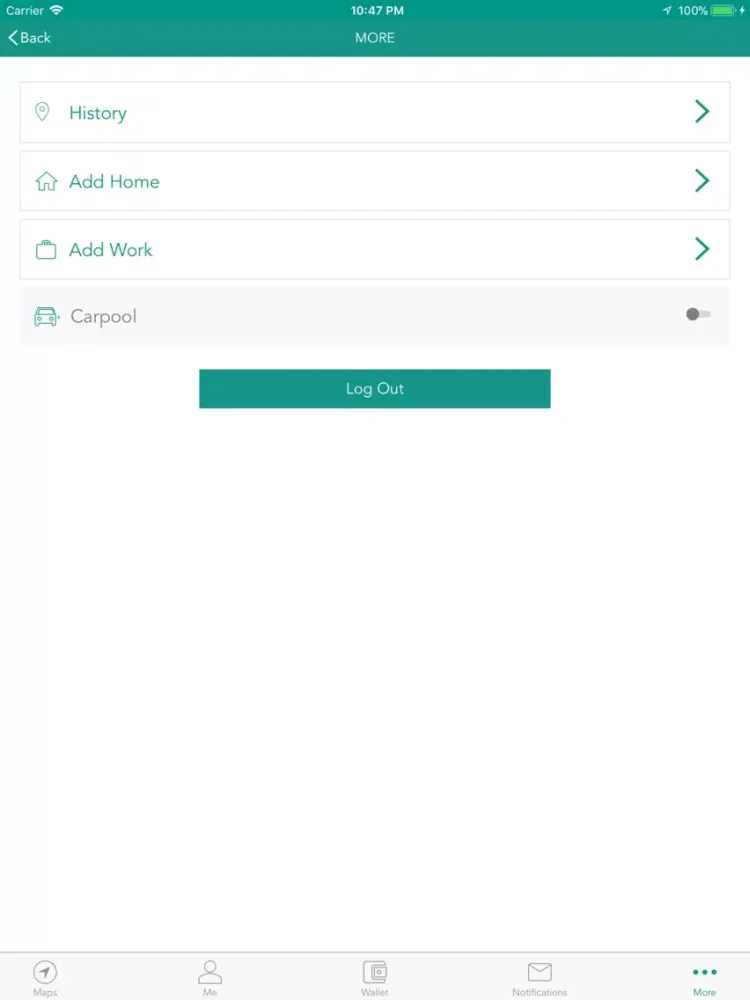 Скриншоты TabCab Inc iPad 