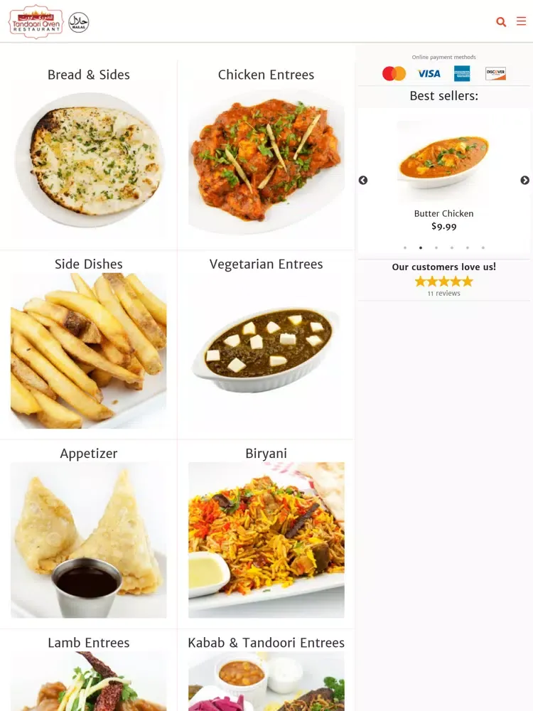 Скриншоты Tandoori Oven iPad 