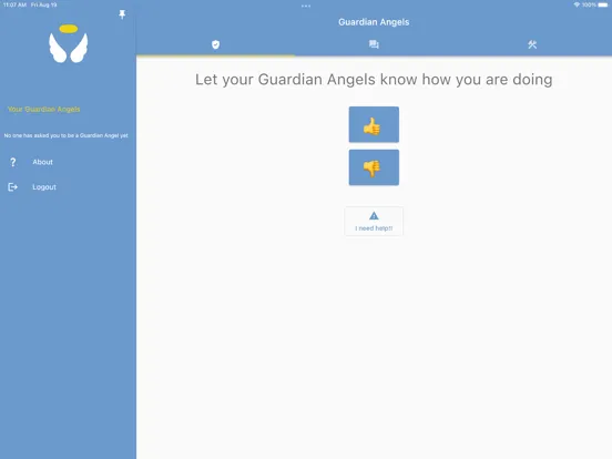 Captures d'écran de Guardian Angels iPad 