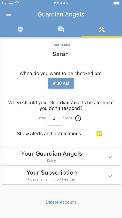 Captures d'écran de Guardian Angels