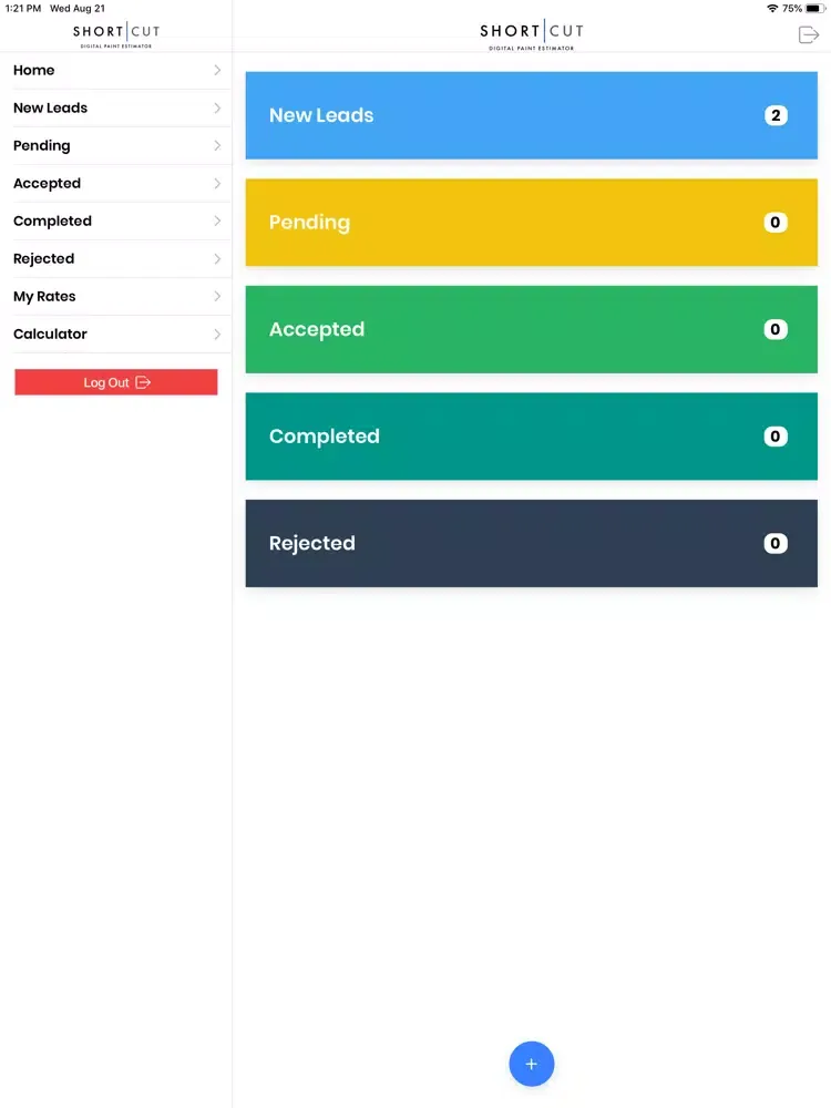 ShortCut Paint Estimator iPad 應用截圖