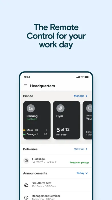 Ảnh chụp màn hình của @WorkApp