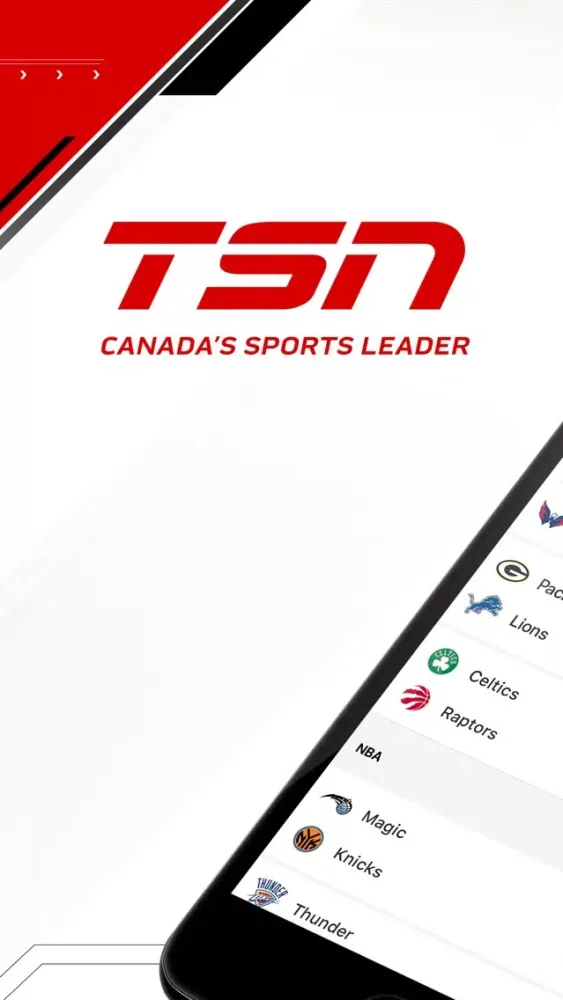 Captures d'écran de TSN GO