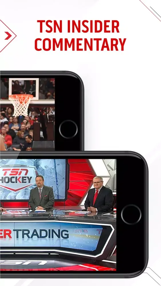 Captures d'écran de TSN GO