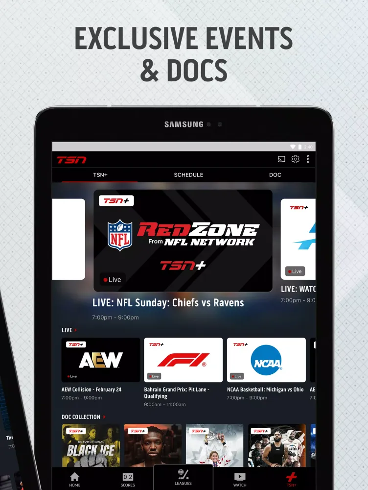 TSN Screenshots