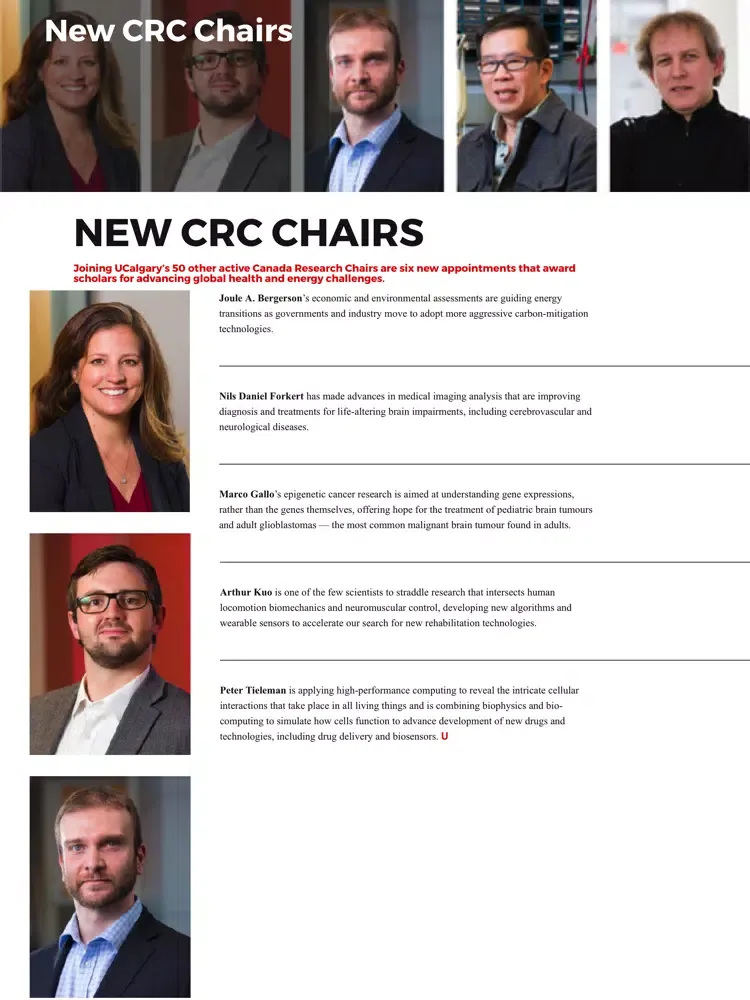 UCalgary Alumni Magazine iPad  Screenshots