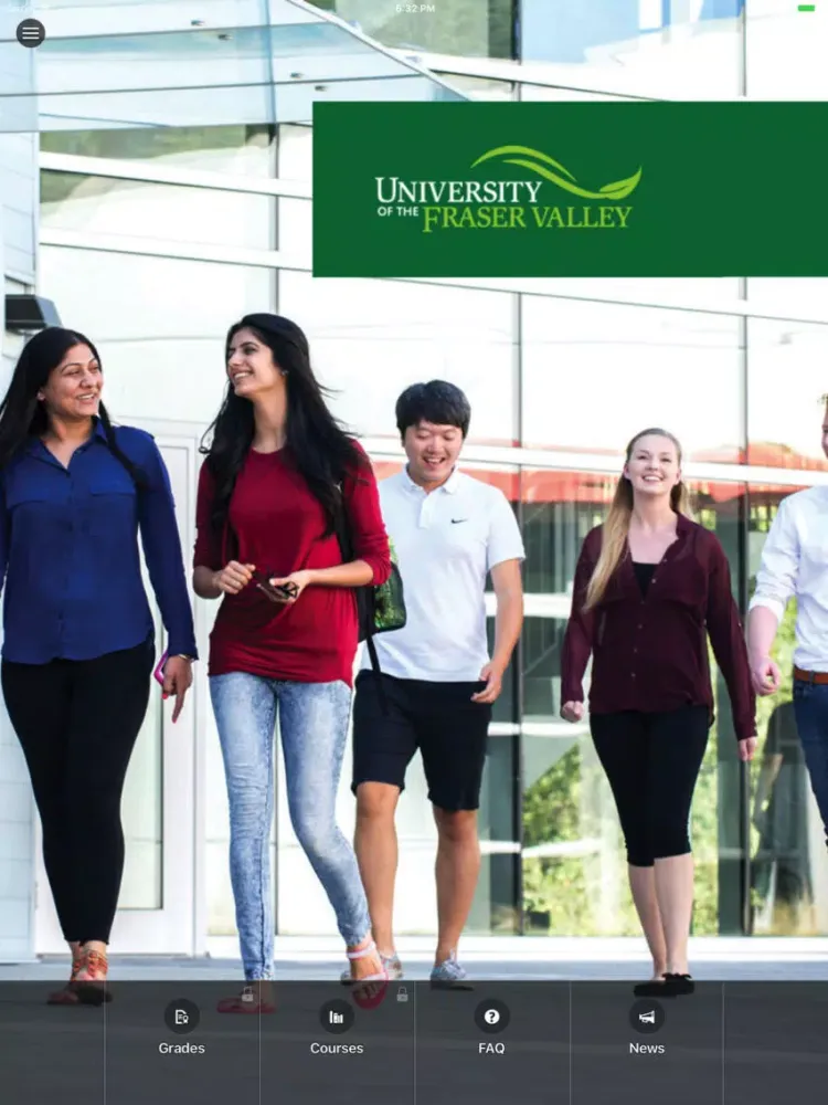 University of the Fraser Valley iPad  스크린샷