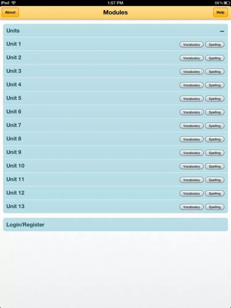 The ADWC Anatomy Quiz iPad 应用截图
