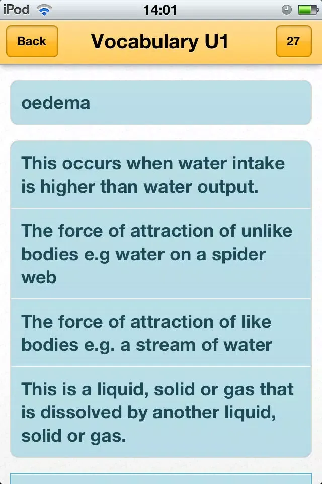 The ADWC Anatomy Quiz应用截图