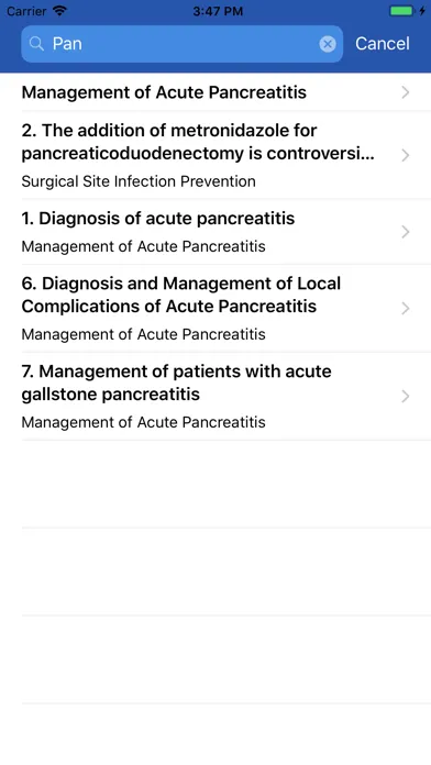 Capturas de pantalla de Best Practice in Surgery