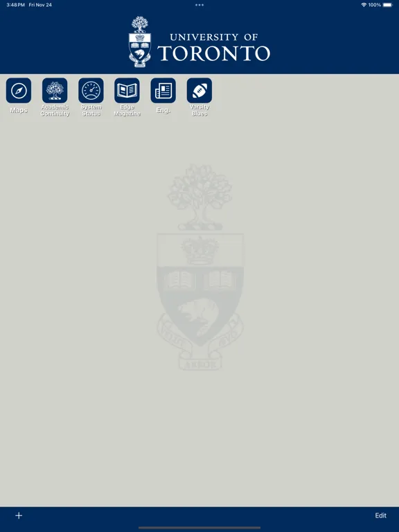 U of T Mobile iPad  Ekran Görüntüleri