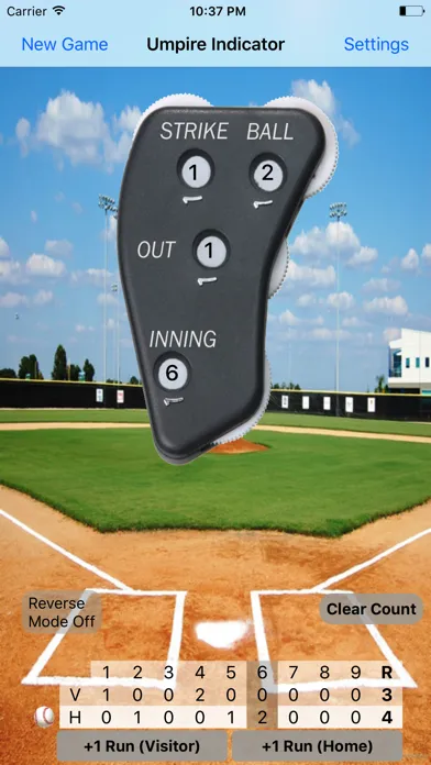 Captures d'écran de Umpire Indicator Pro