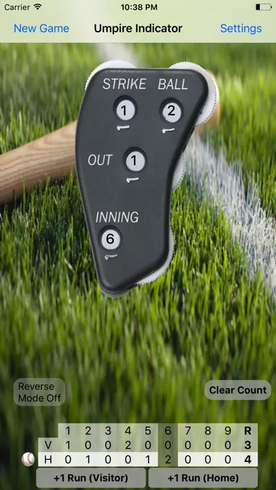 Captures d'écran de Umpire Indicator Pro