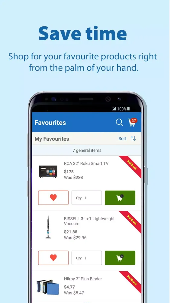 Tangkapan layar Walmart Canada - Online Shopping & Groceries
