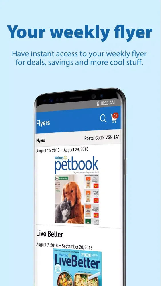 Tangkapan layar Walmart Canada - Online Shopping & Groceries