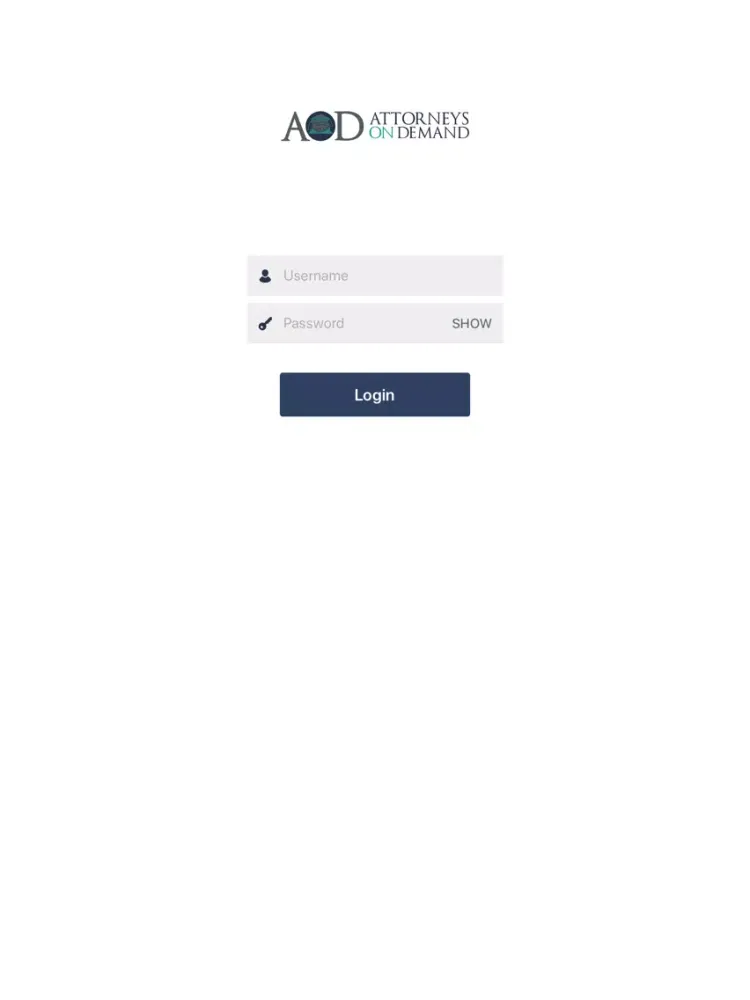 Capturas de pantalla de Attorneys on Demand iPad 