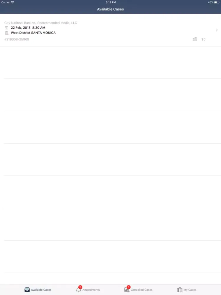 Capturas de pantalla de Attorneys on Demand iPad 