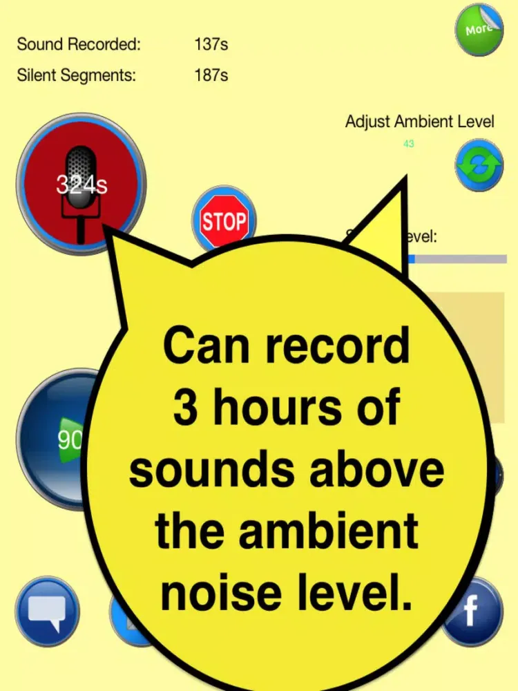 Скриншоты Night Owl: Send Voice Messages in Email or Text iPad 