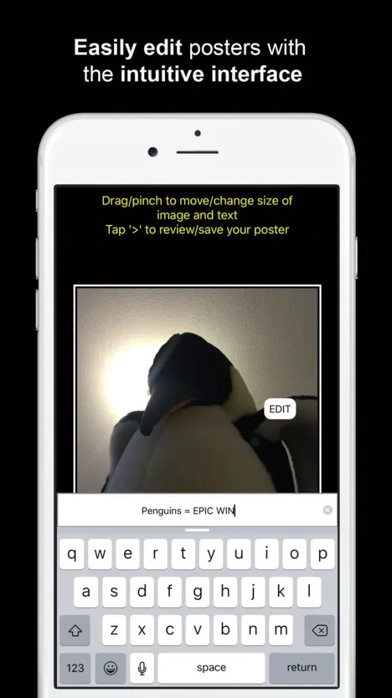 Captures d'écran de Custom EPIC Posters: Poster Creator