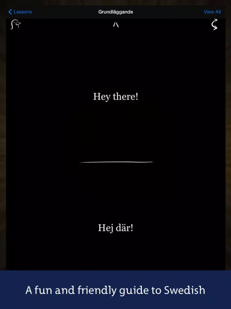 Captures d'écran de GoSwedish - A friendly introduction to Swedish iPad 