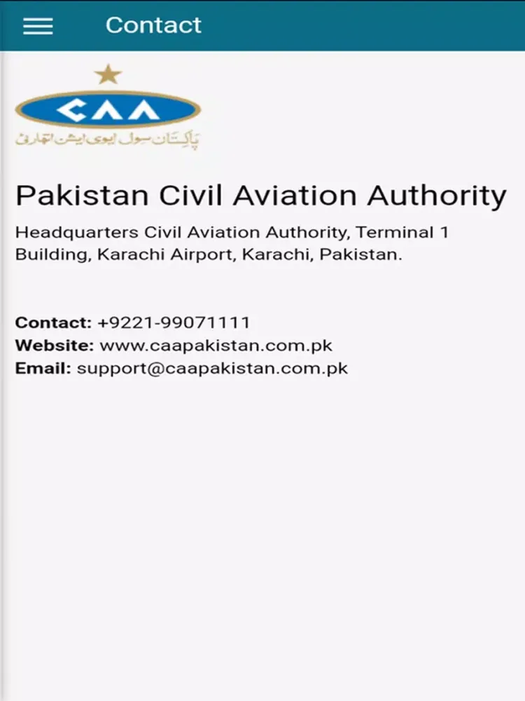 PCAA Flight Inquiry iPad  Screenshots