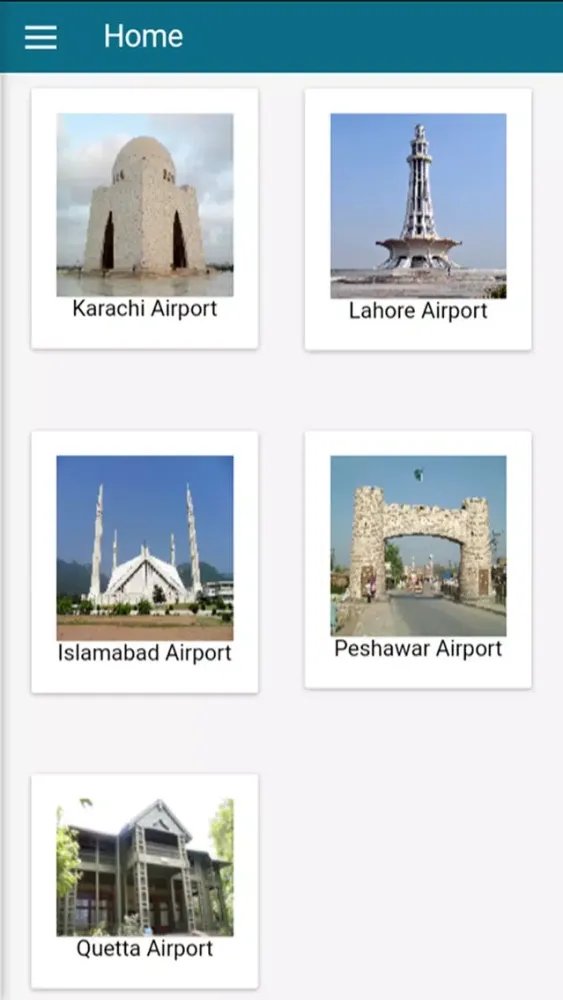 PCAA Flight Inquiry Screenshots