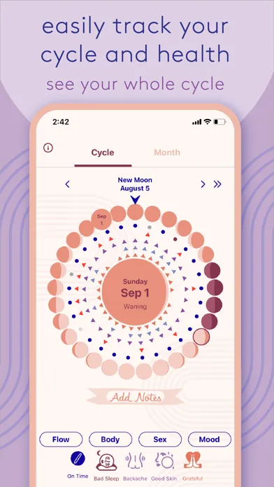 Zrzuty ekranu Emme: Health & Pill Tracker