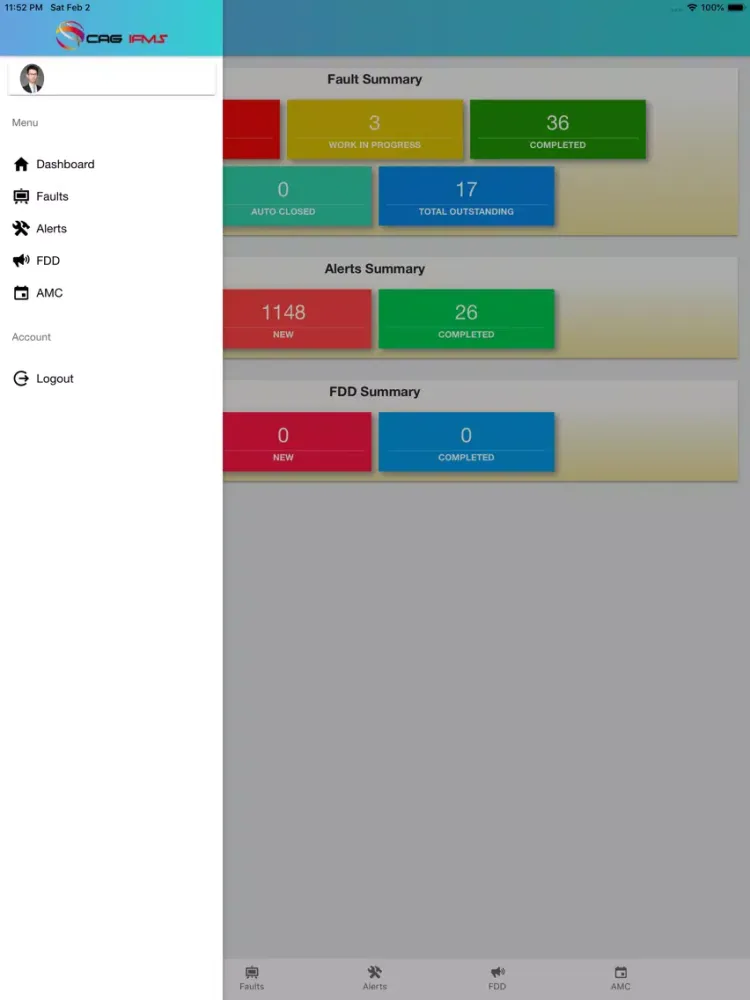 CAG IFMS iPad 应用截图