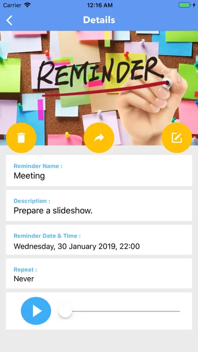 Capturas de tela do AAReminder PRO: To-Do List