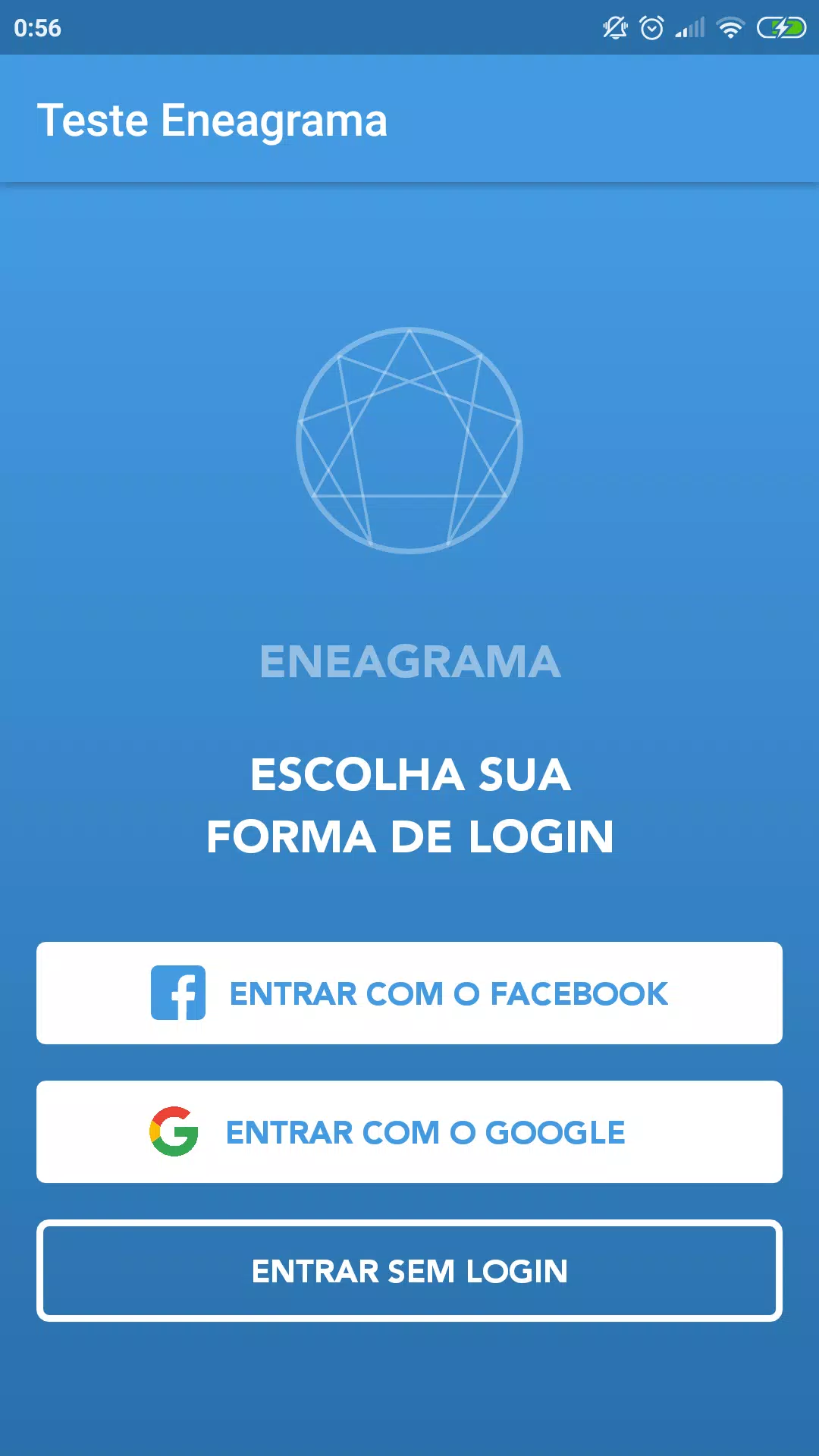 Enneagram Testdes captures d'écran de l'application1