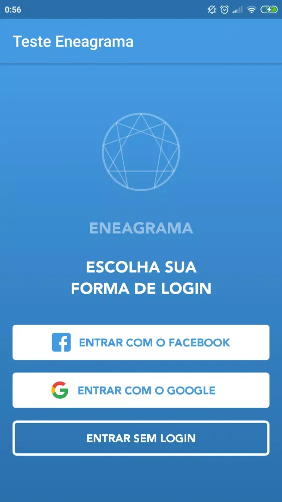 Enneagram Test Screenshots