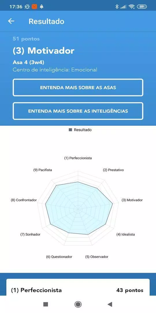 Enneagram Testdes captures d'écran de l'application5