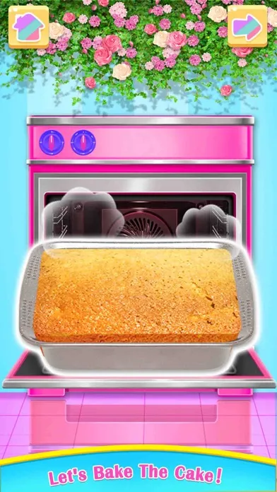 Capturas de tela do Cake Games: Cupcake Food Games
