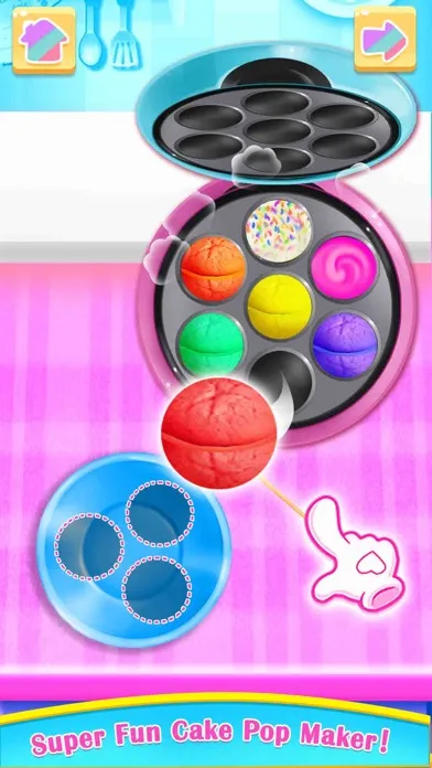 Capturas de tela do Cake Games: Cupcake Food Games
