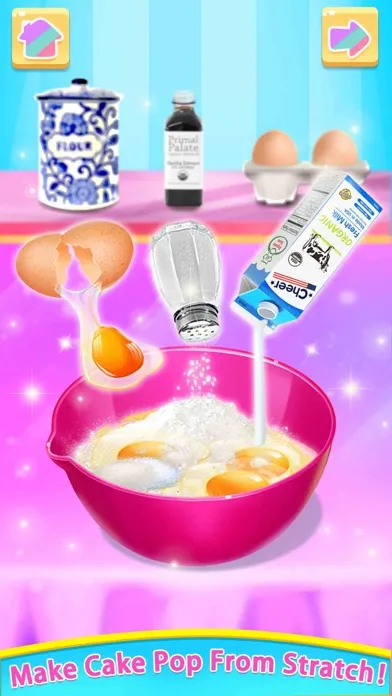 Capturas de tela do Cake Games: Cupcake Food Games