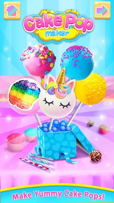 Capturas de tela do Cake Games: Cupcake Food Games